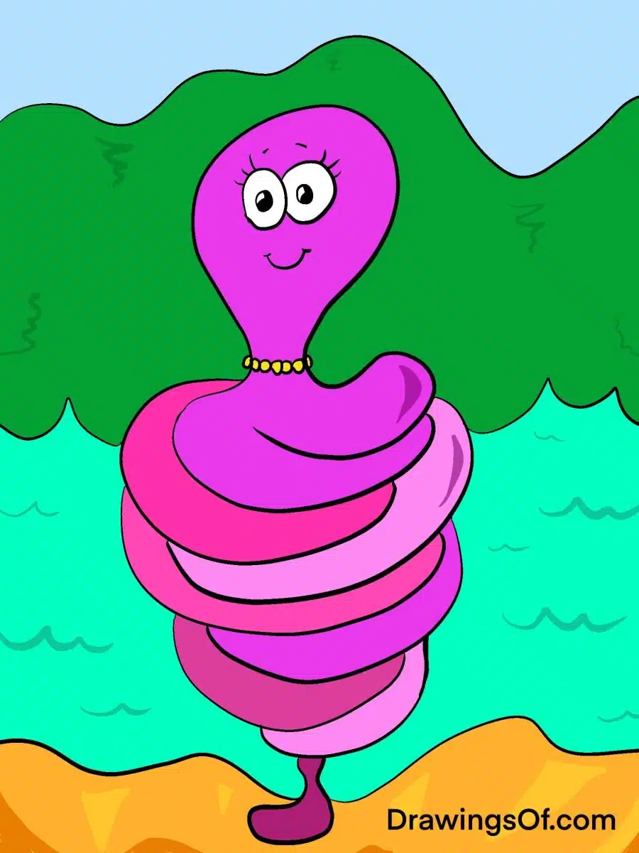 Cartoon octopus