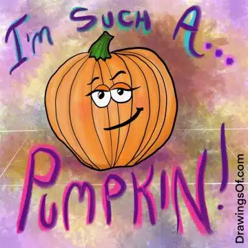 Pumpkin cartoon