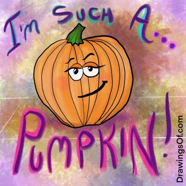 Pumpkin cartoon