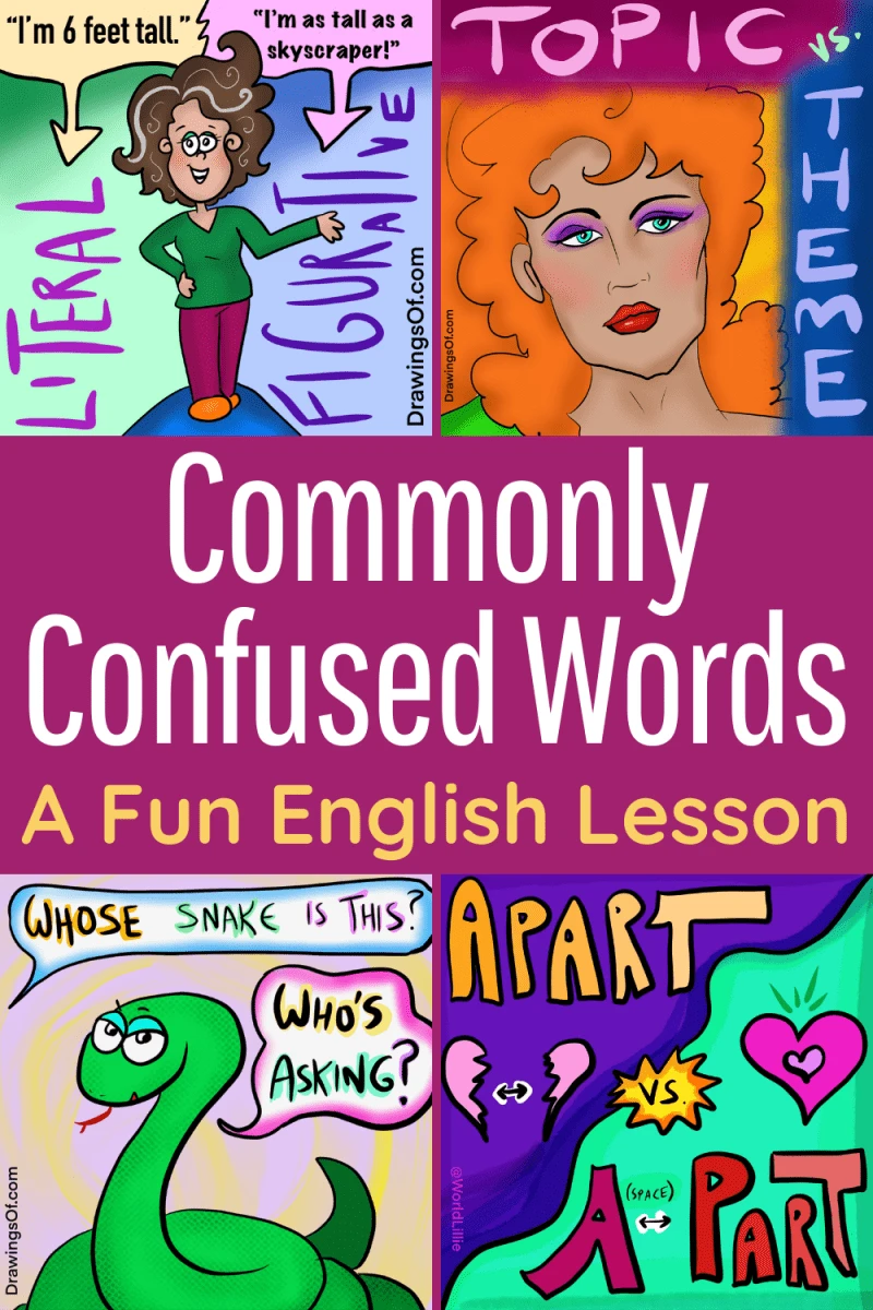 Commonly confused words