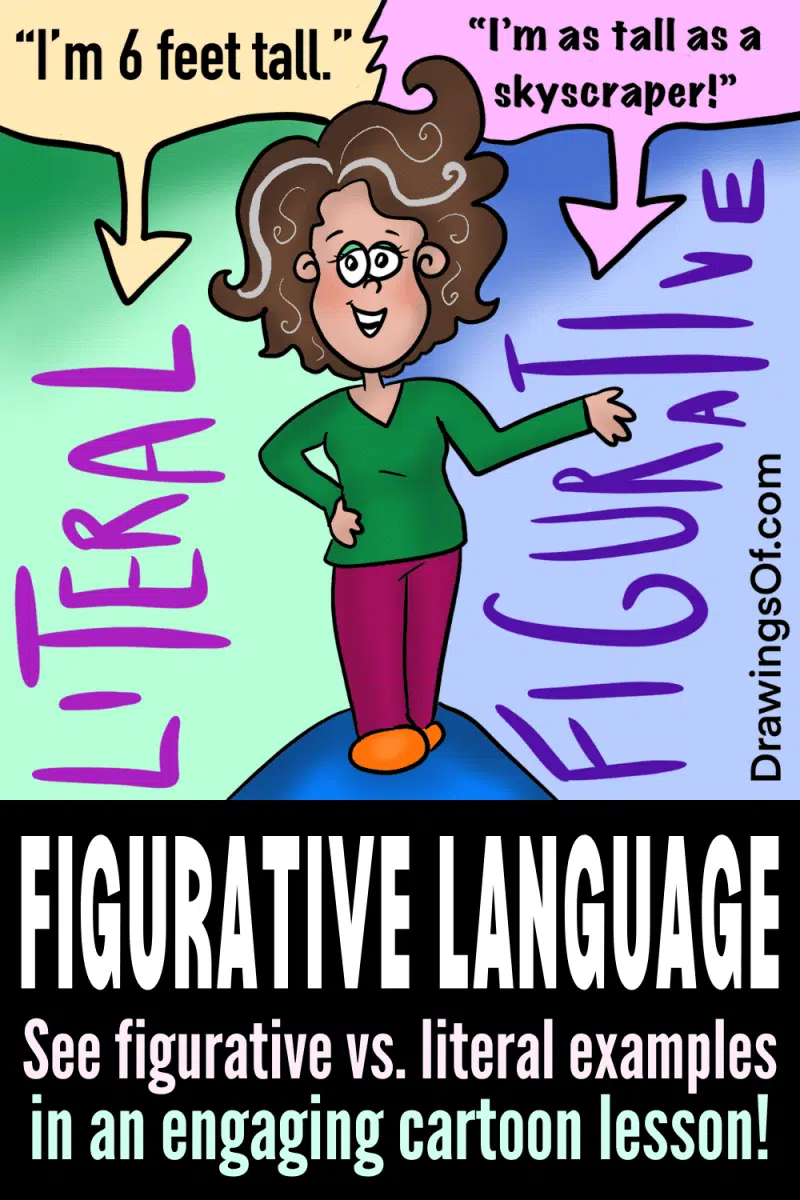 Figurative Language Meaning Types and Examples Drawings Of 