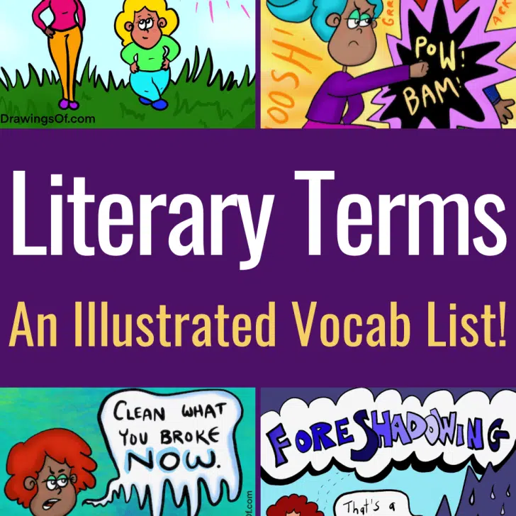 Literary Terms list