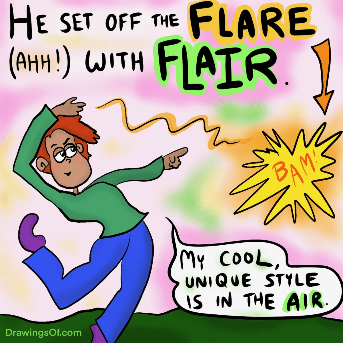 Flare vs Flair