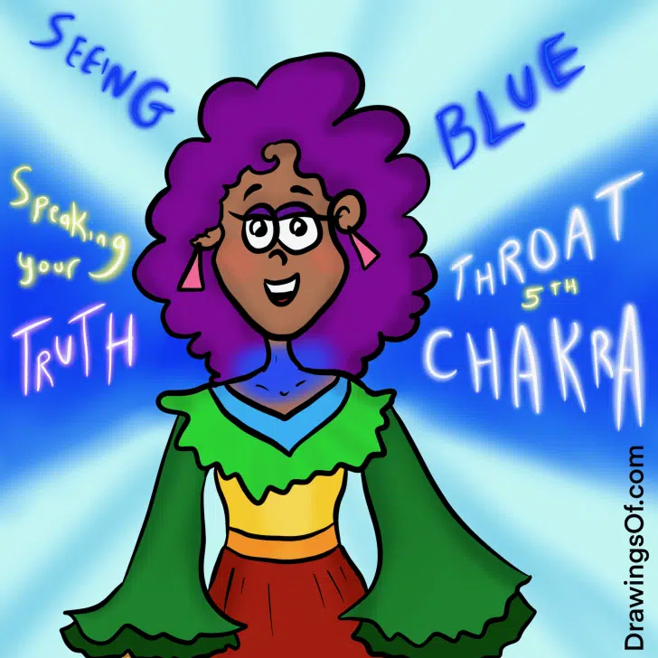 Blue chakra