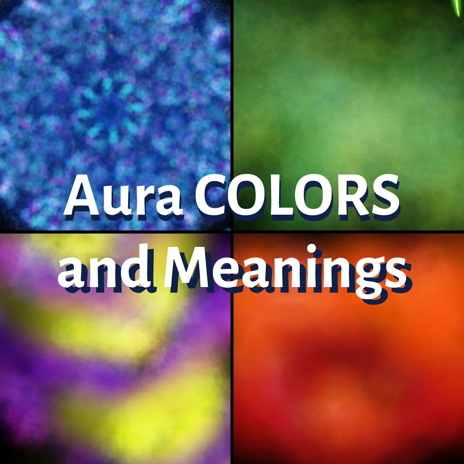 aura colors what do they mean