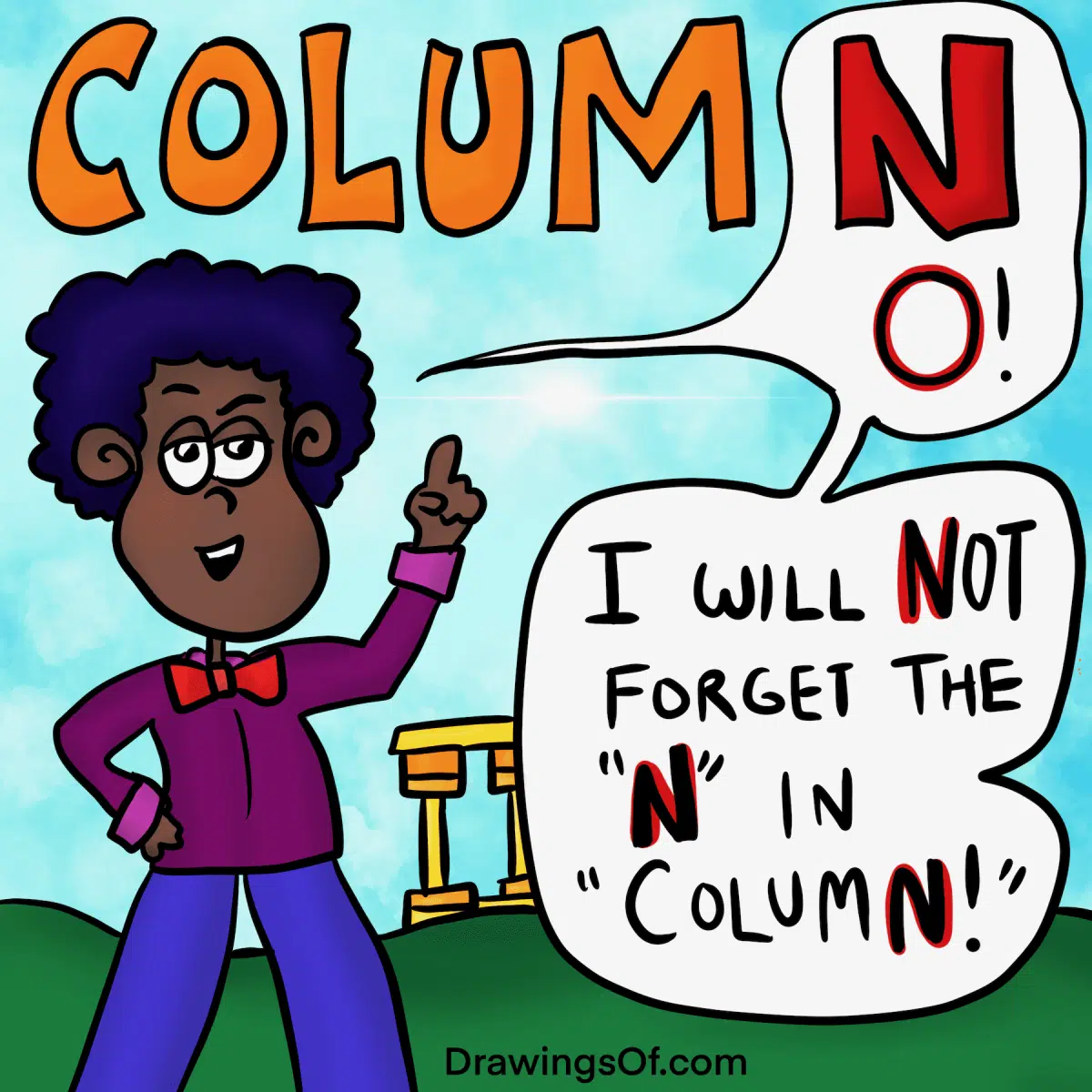 Spell column