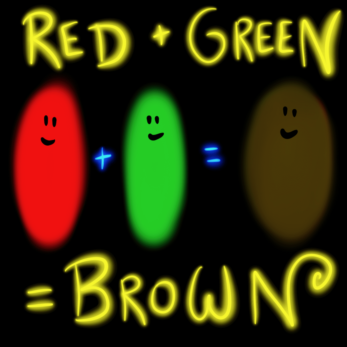 What Does Red and Green Make? - Drawings Of...