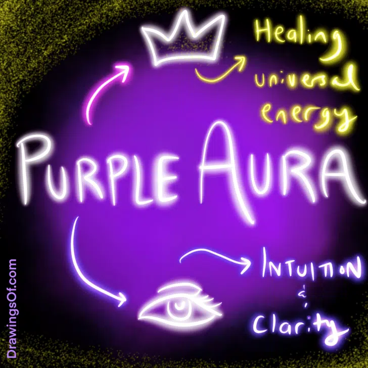 Purple aura meaning