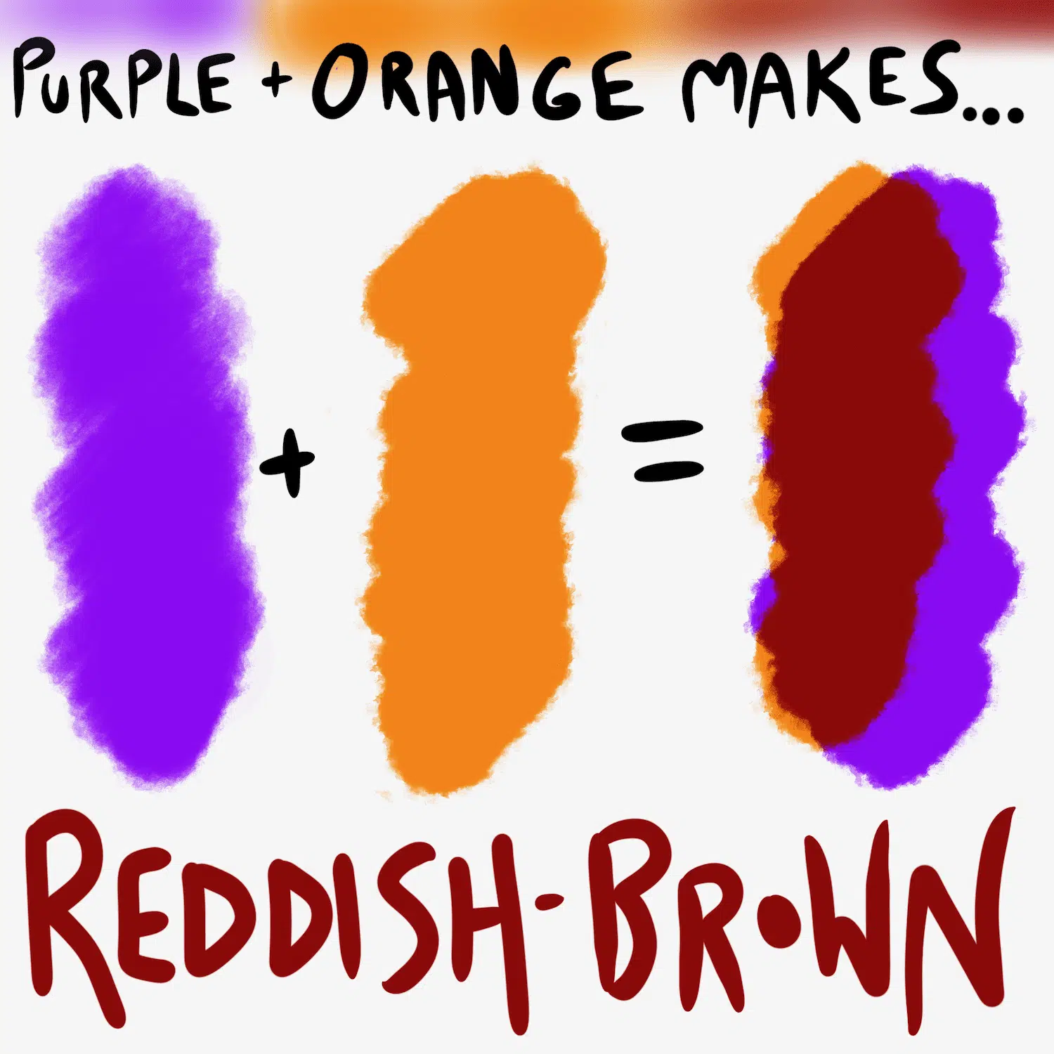 what-do-orange-and-purple-make-when-mixed-drawings-of