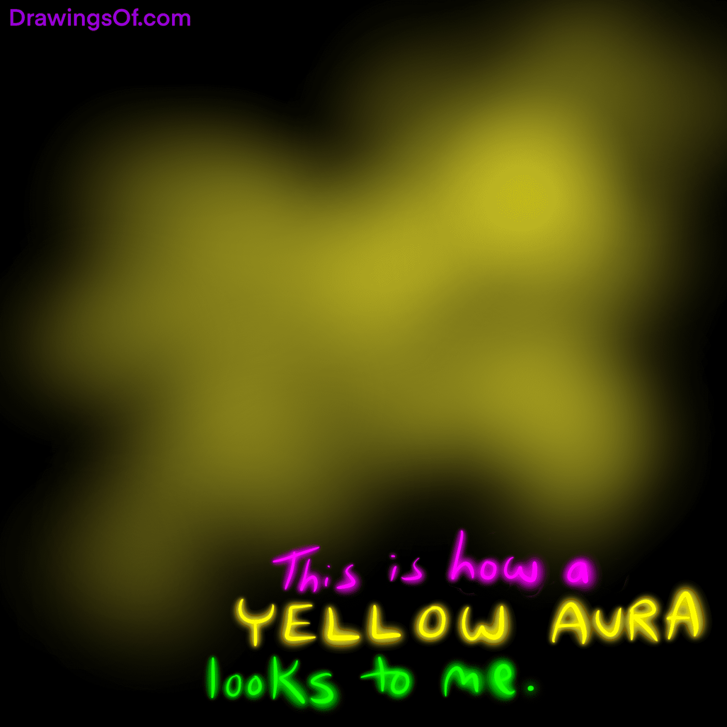 Yellow aura meaning