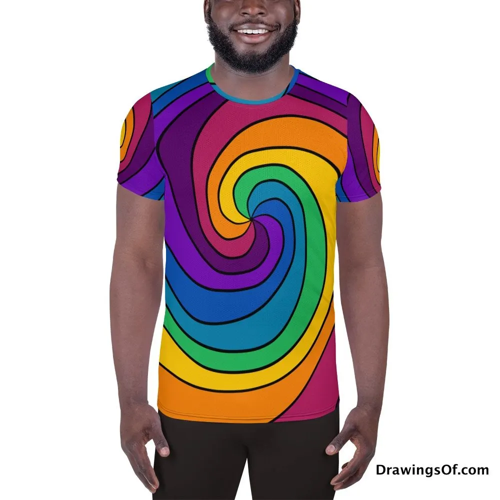 Colorful men's shirt