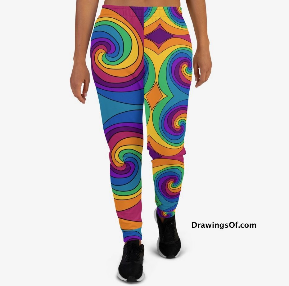 Colorful joggers