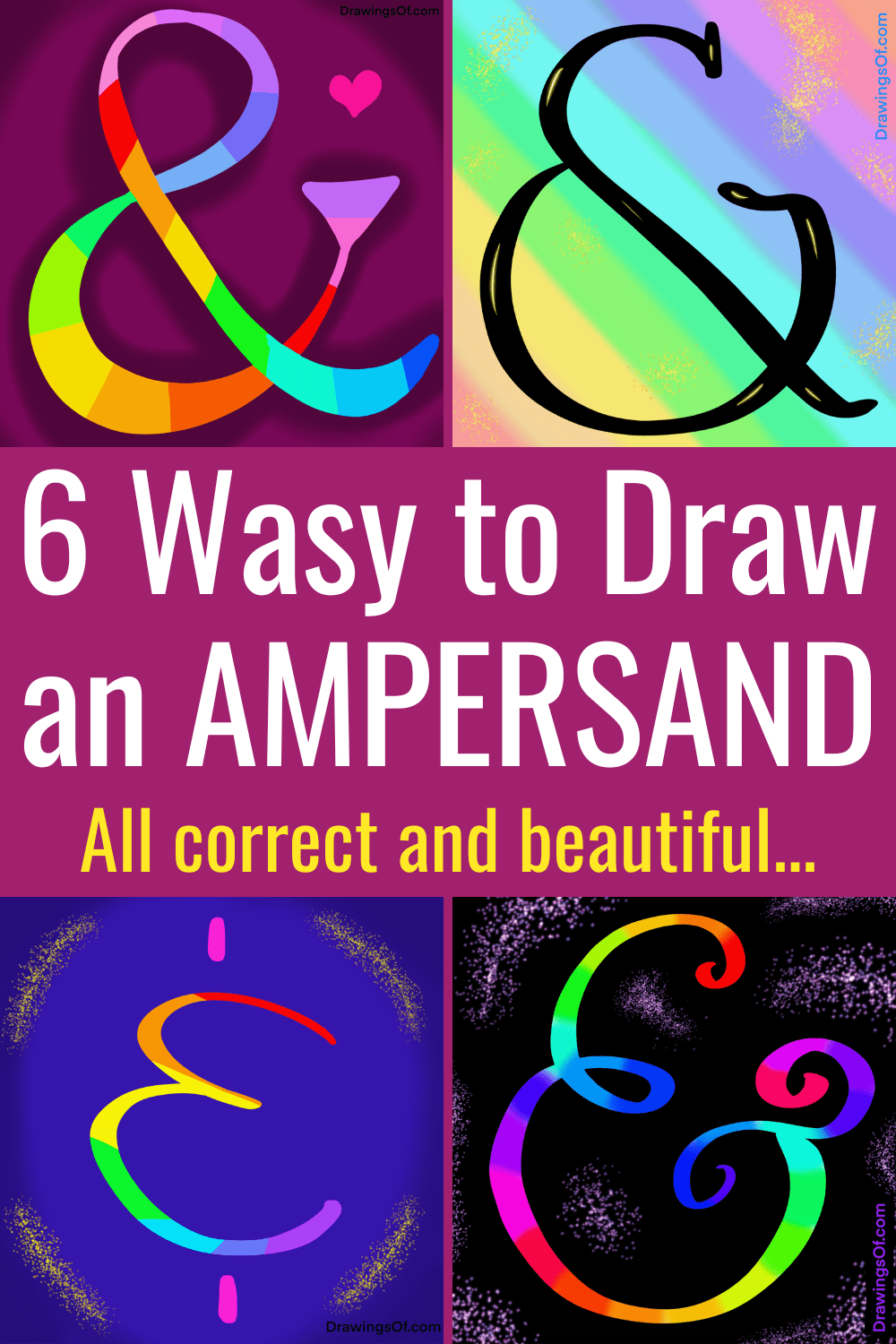 Ampersand and symbol