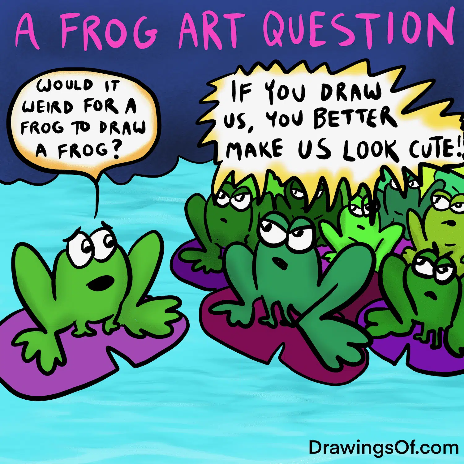 Share 131+ frog cute drawing best - seven.edu.vn