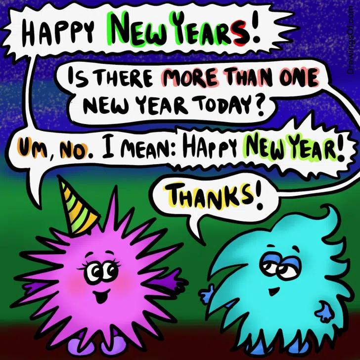 Happy New Year or Happy New Years?