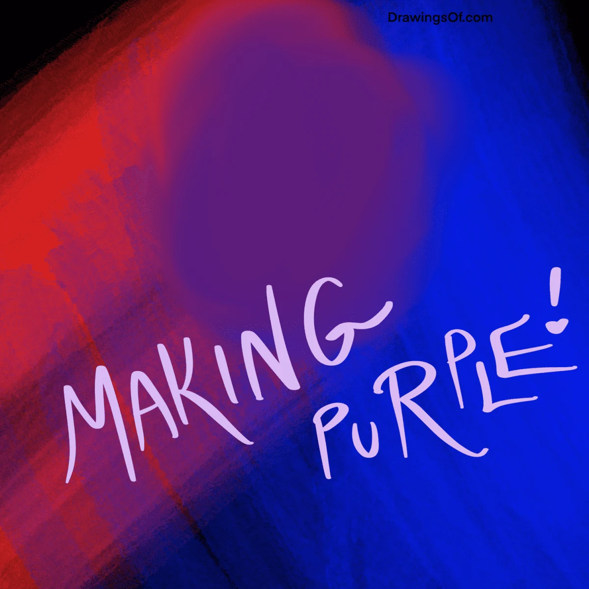 How to make purple.