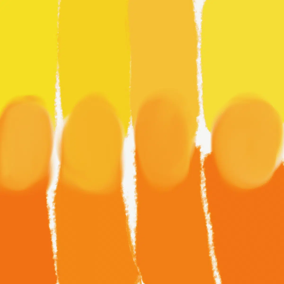 Orange and yellow make... amber!