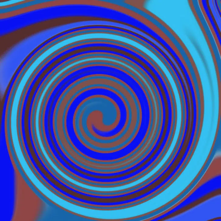 Brown and blue mixed...