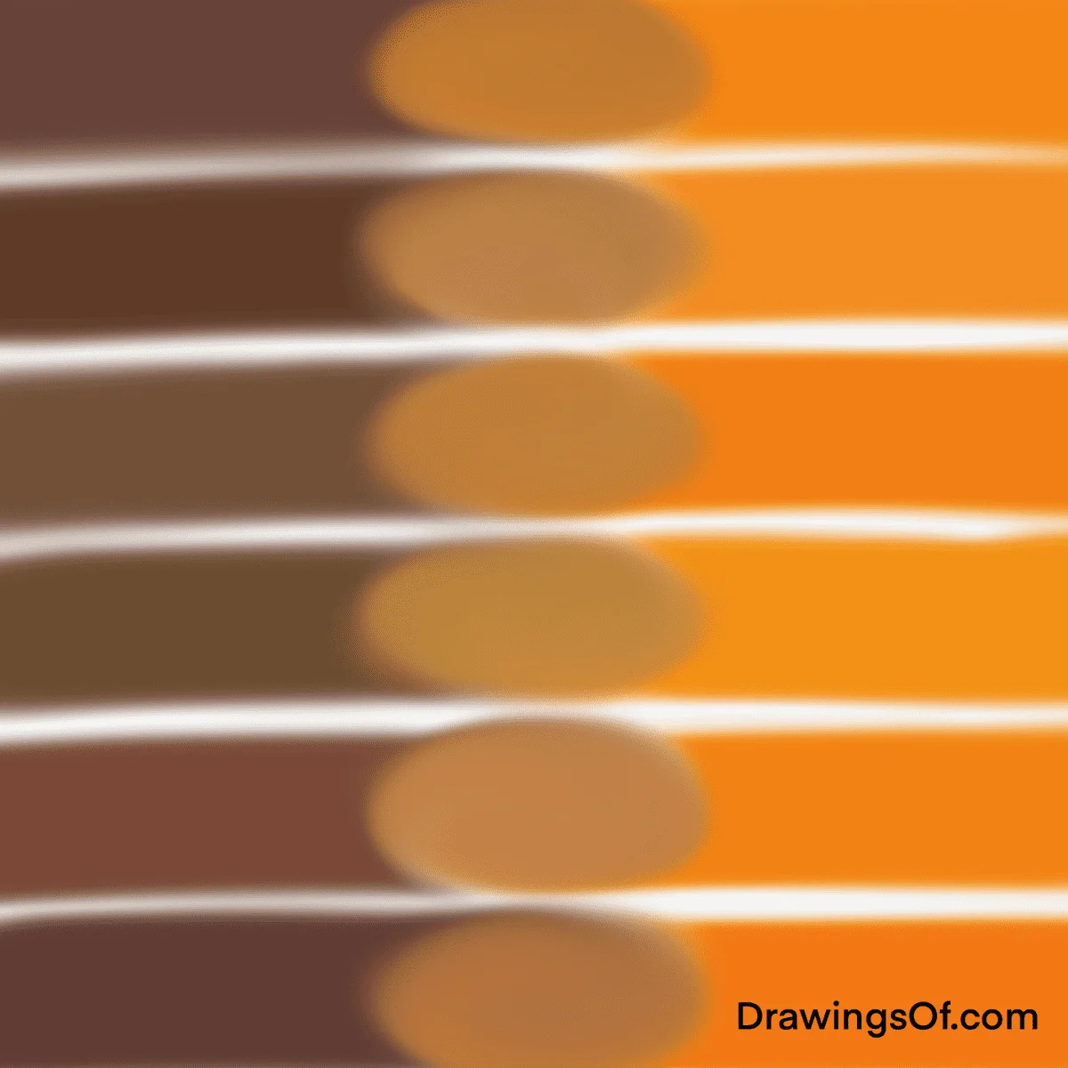 Orange and brown make what color?