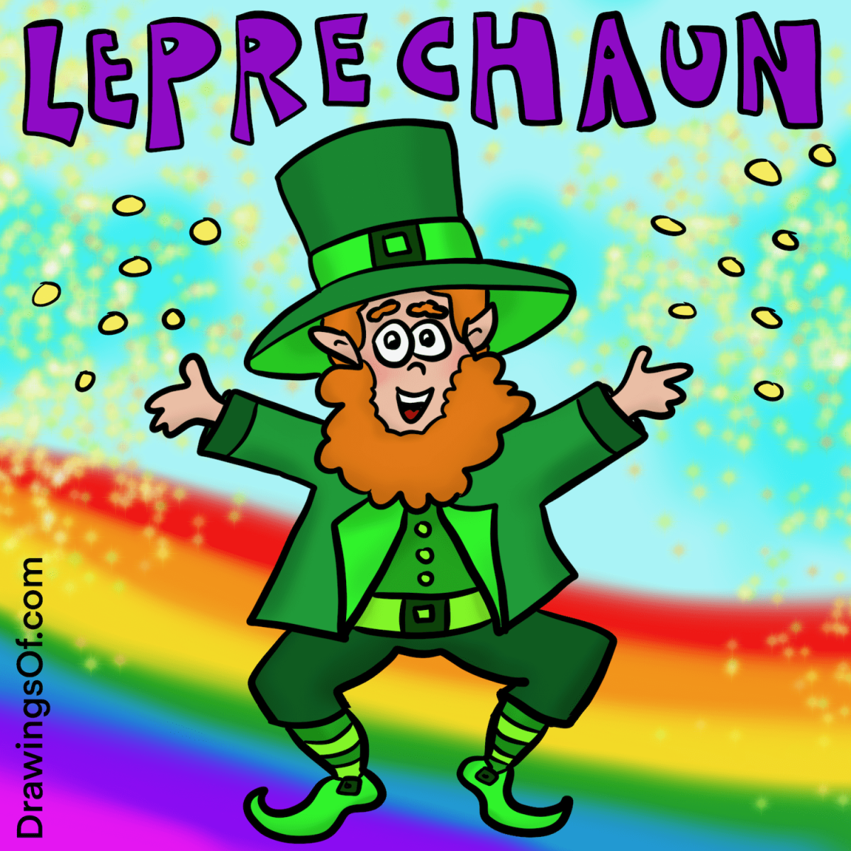 St. Patrick's Day drawings need leprechauns.