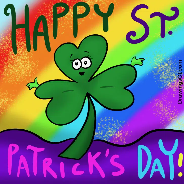 Shamrock drawing