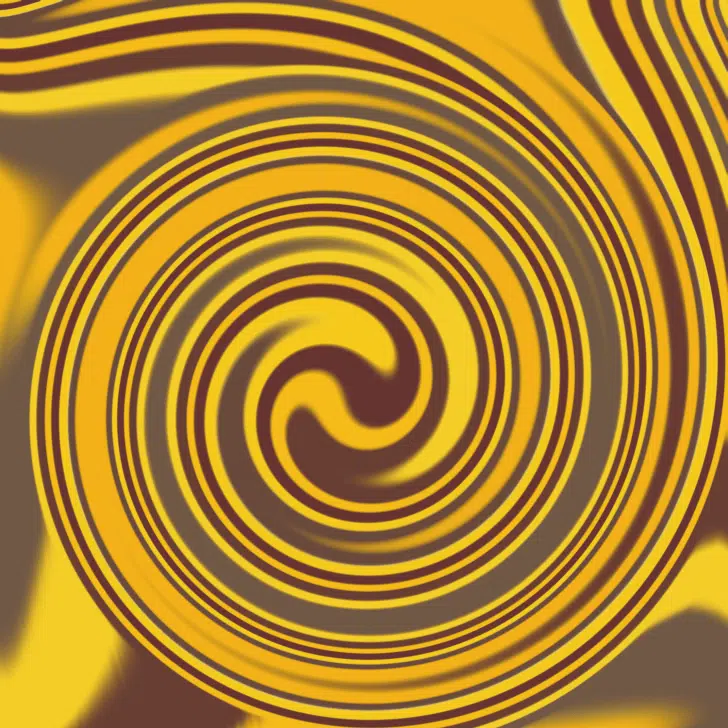 Yellow and brown, together.