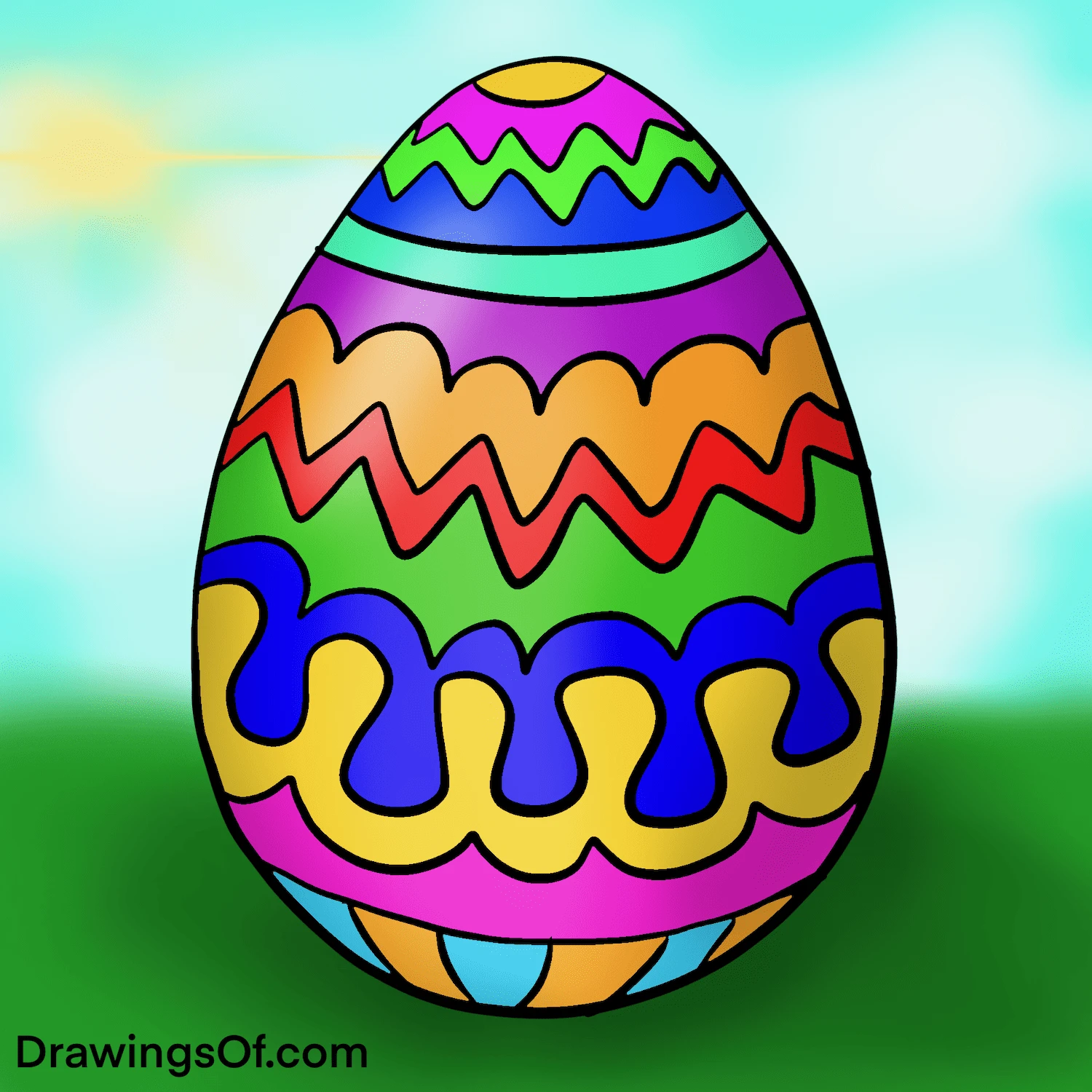 Easter egg art