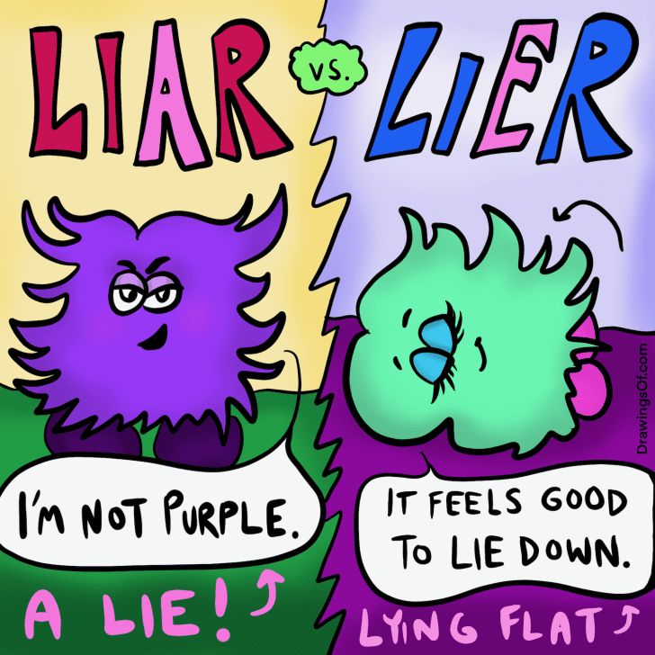 Lier or liar