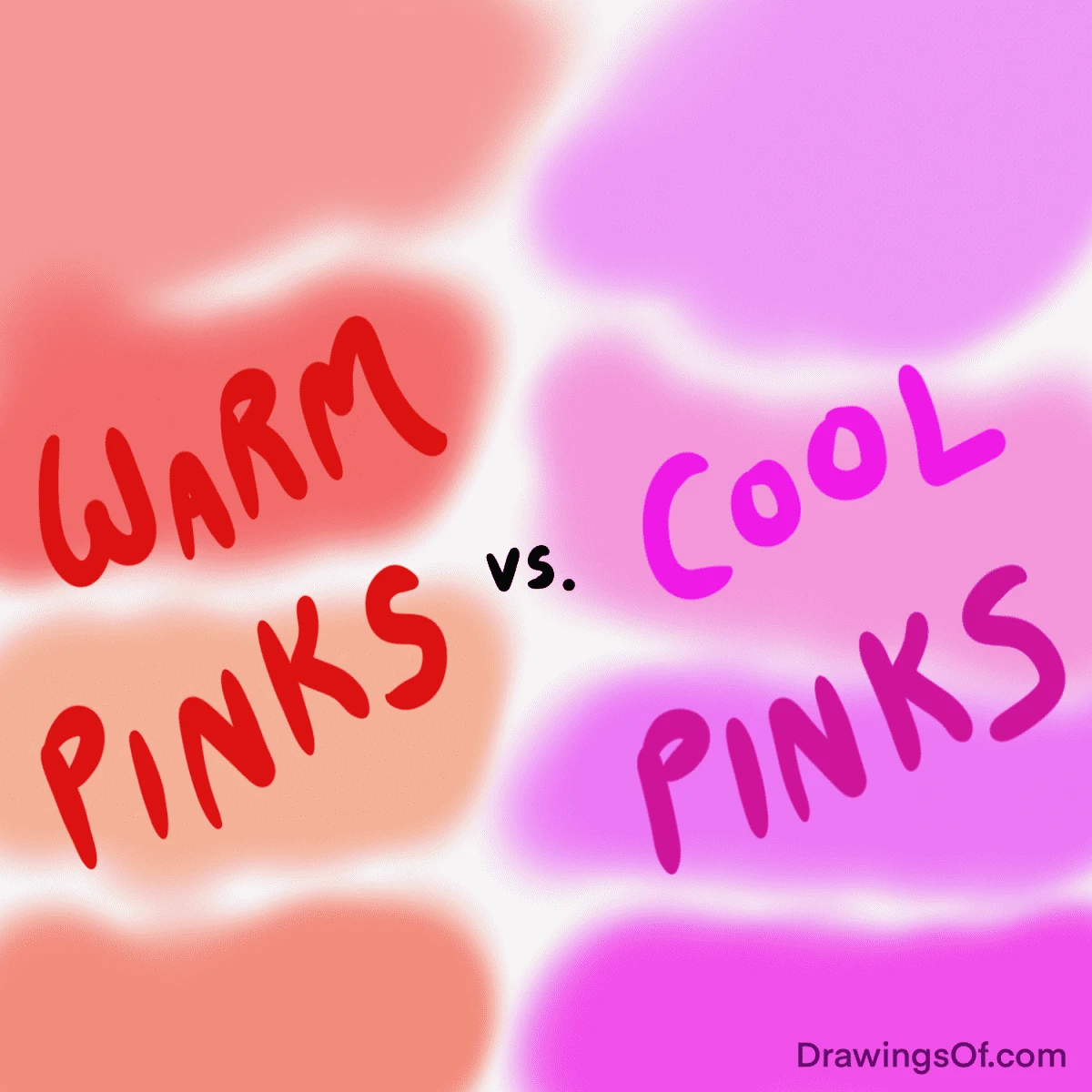 Pink is a cool color OR warm color!