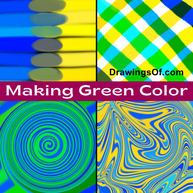 What colors make green?