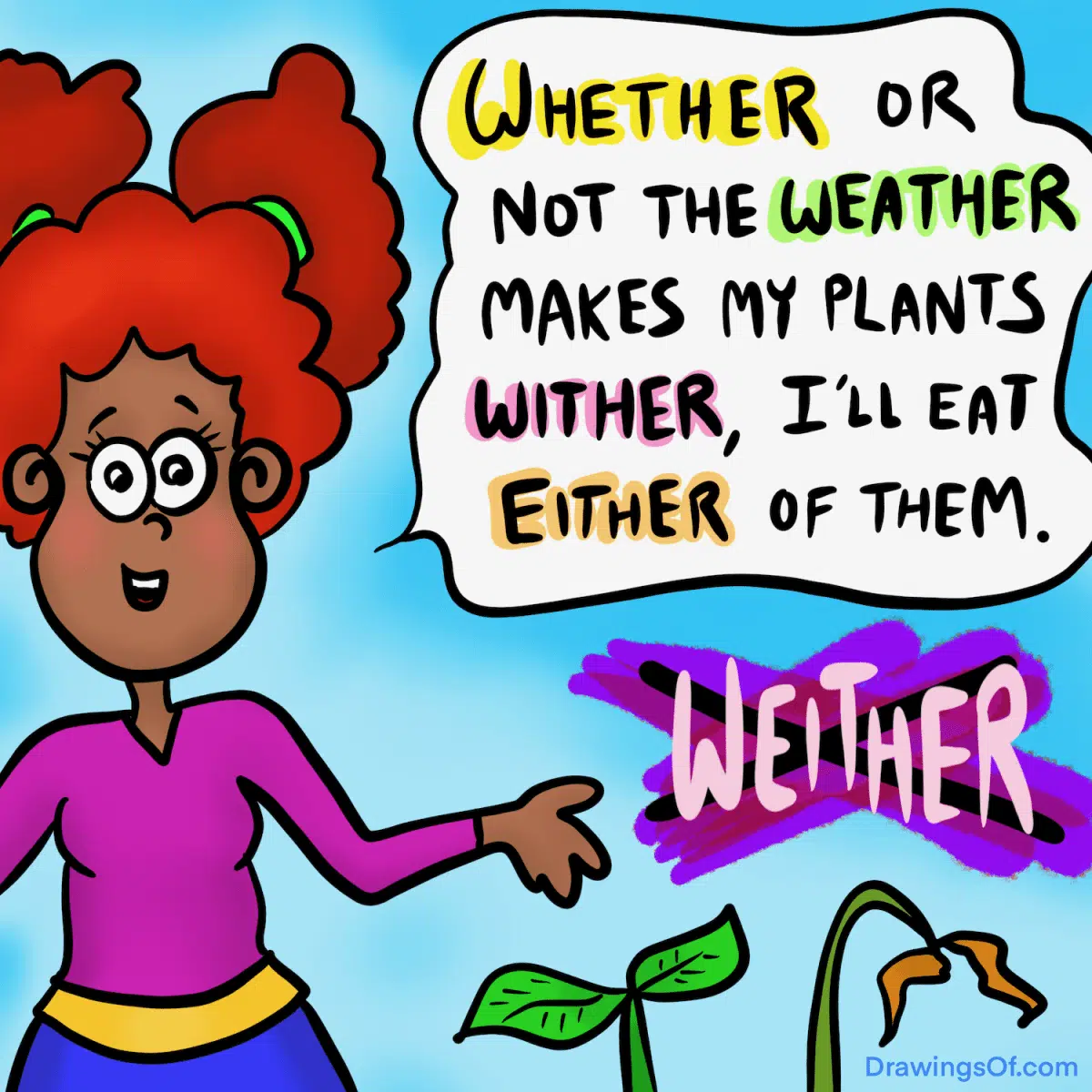 Weither: Spelling confusion!