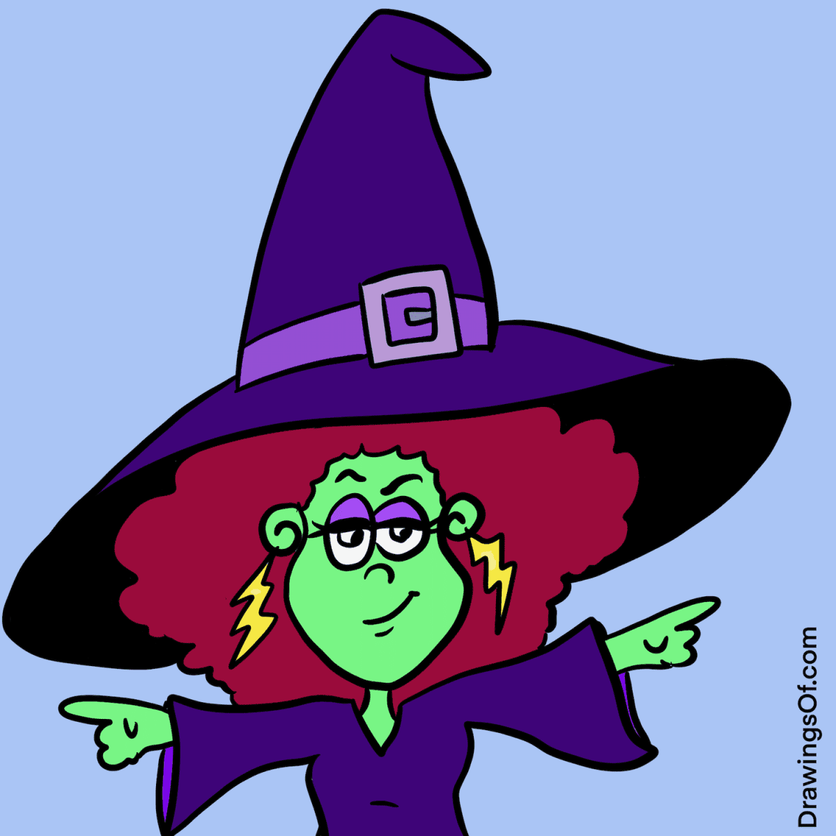 cartoon witch