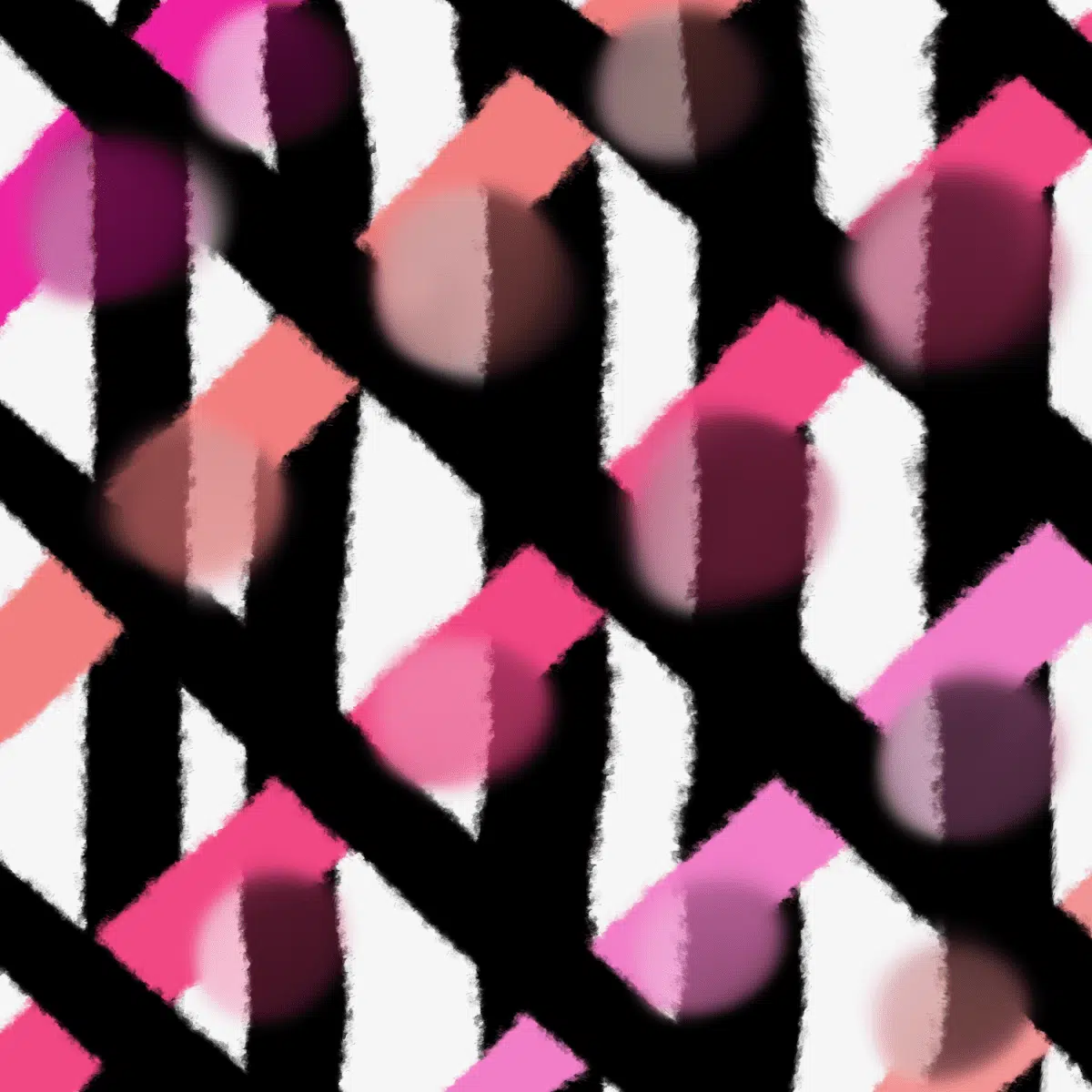 Pink and black make what color?
