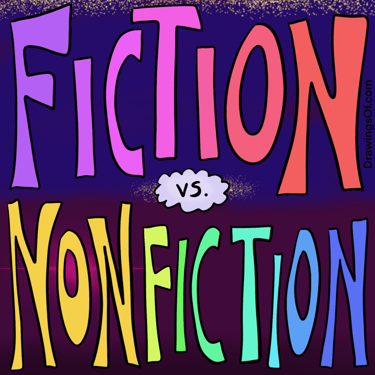 Fiction vs. nonfiction