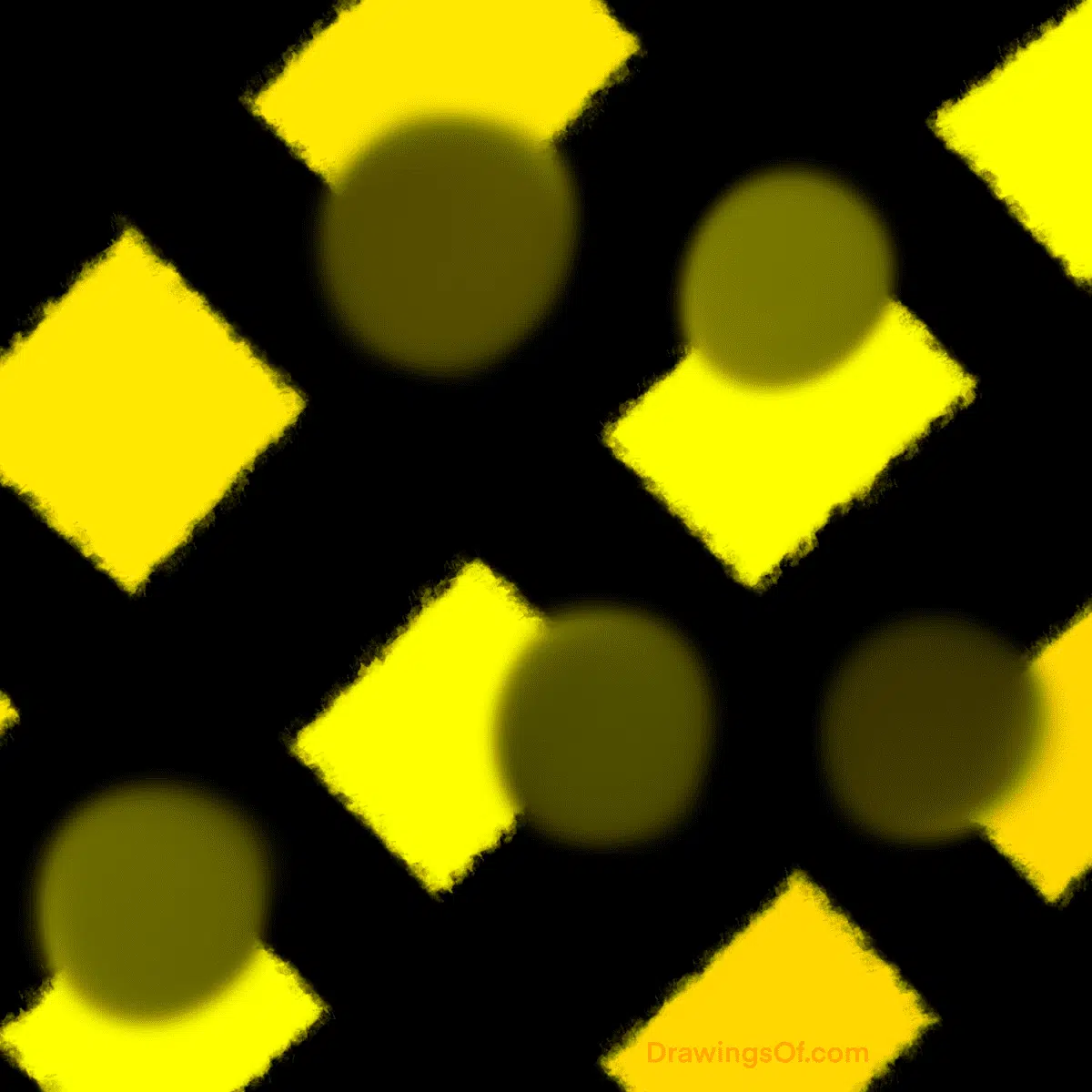 Yellow and black mixed together...