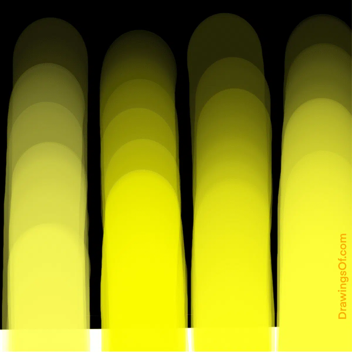 Making green with black plus yellow.