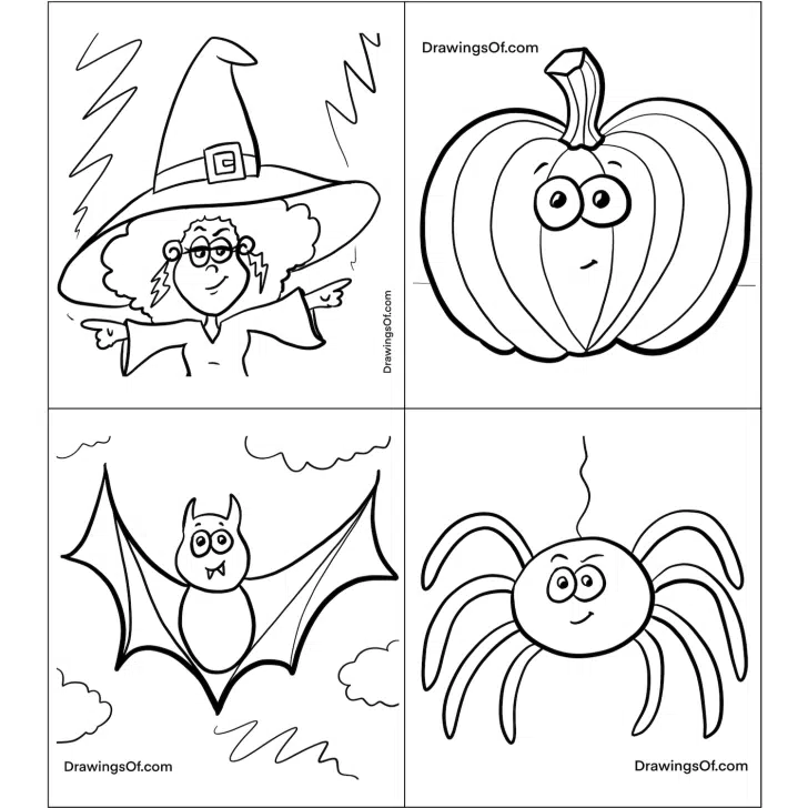 Halloween coloring pages