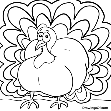 Turkey Drawing: a Rant About How Hard it Is - Drawings Of...