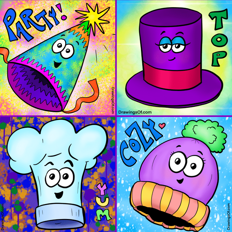 Hat drawing