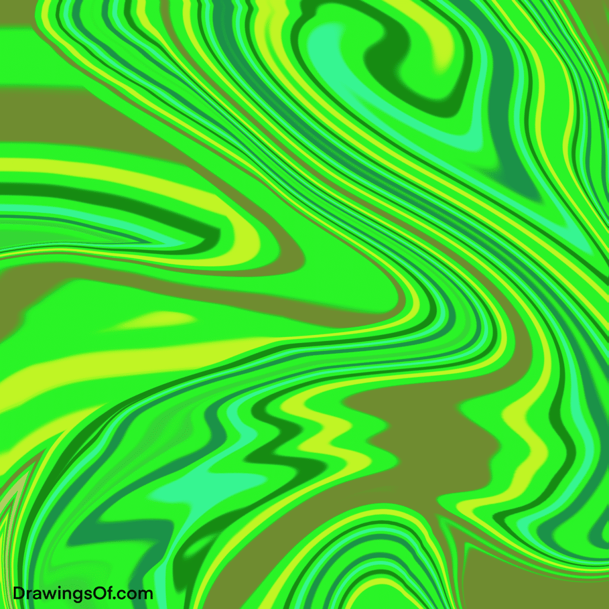 Shades of green
